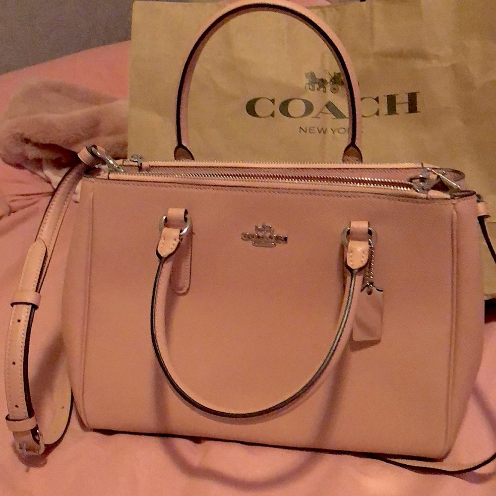 Leather Surrey Carry All Coach bag